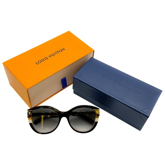 Louis Vuitton Black Petite Soupcon Cat Eye Sunglasses main image 6